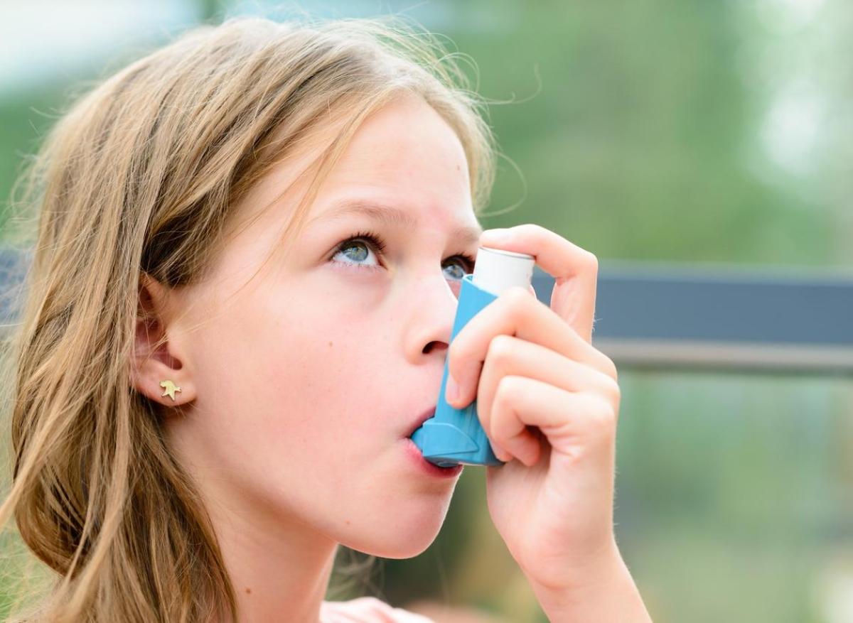 Asthme de l'enfant : les canicules augmentent les risques d'hospitalisation 
