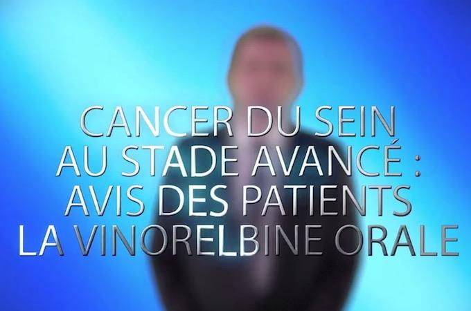Cancer du sein au stade avancé : avis des patients la vinorelbine orale