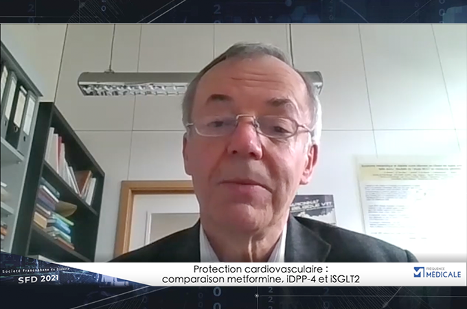 Protection cardiovasculaire : comparaison metformine, iDPP-4 et iSGLT2