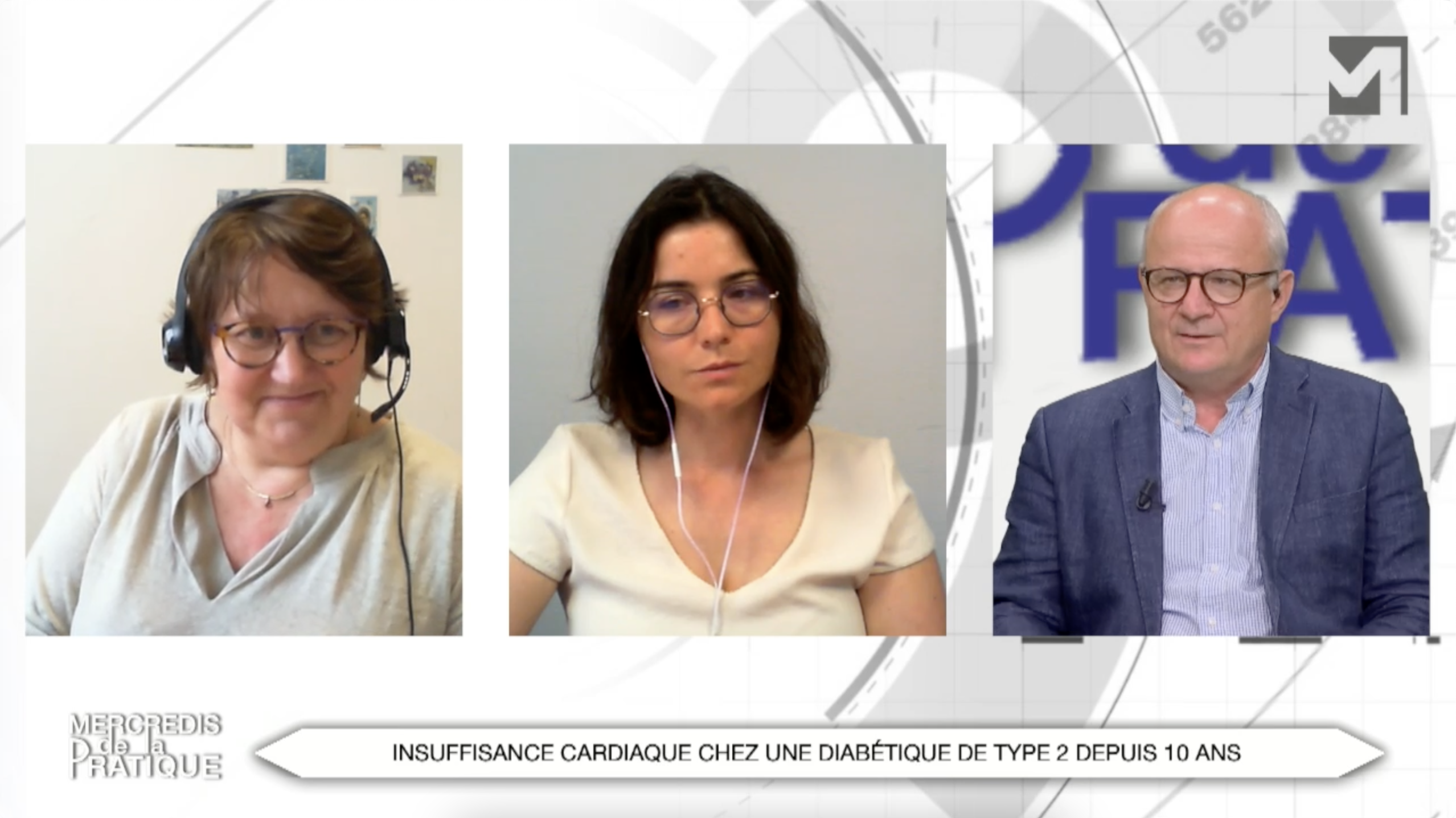 Une insuffisance cardiaque chez une diabétique depuis 10 ans